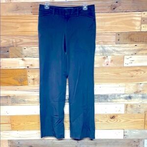 Eddie Bauer size 4 Gray Low-rise Slightly Curvy Fit Super Stretchy Dress Trouser